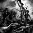 Obraz rewolucji francuskiej La liberté guidant le peuple autorstwa Eugènego Delacroix
